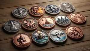 Popular Fantasy Franchises Featured on Coins